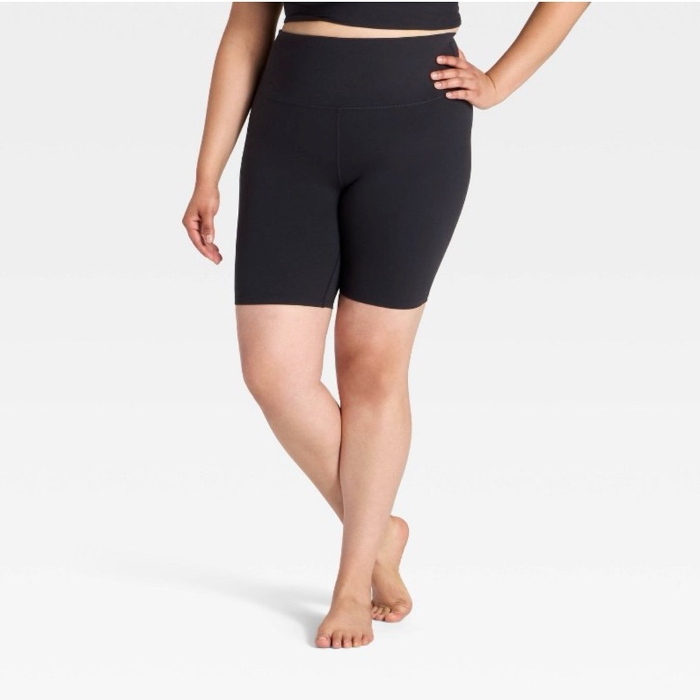 All in Motion Women's Black Bike Shorts